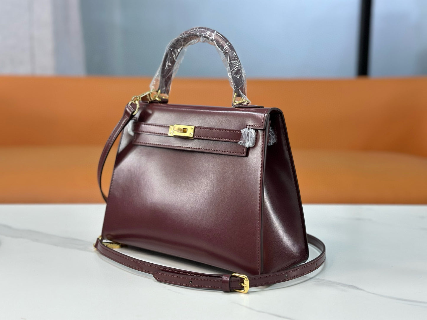 Bag Kelly Bordeaux 19/22/25cm