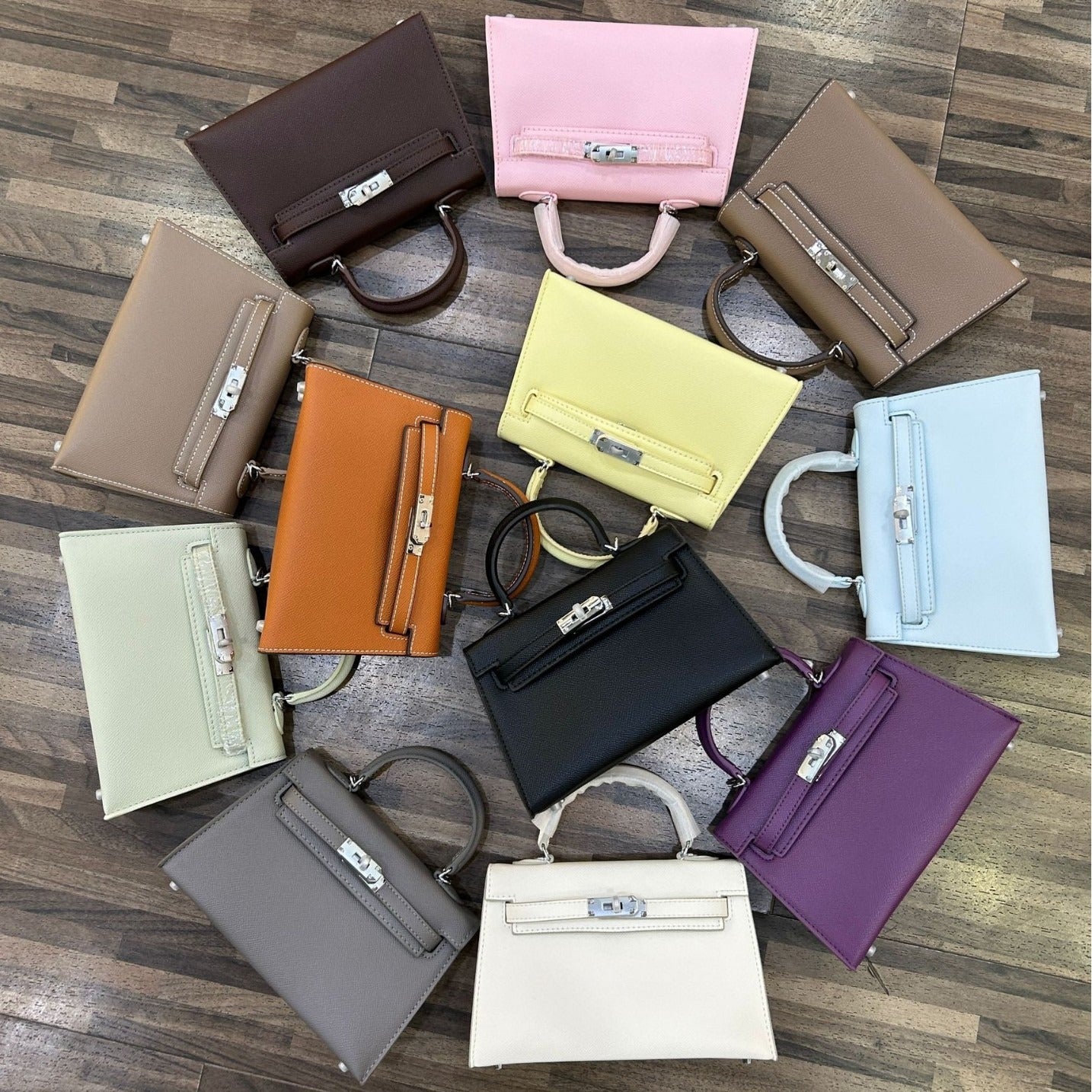 FORPEXIAL Women Mini Leather Satchel Bags Shoulder Purses Top Handle Handbags Ladies Designer Purses
