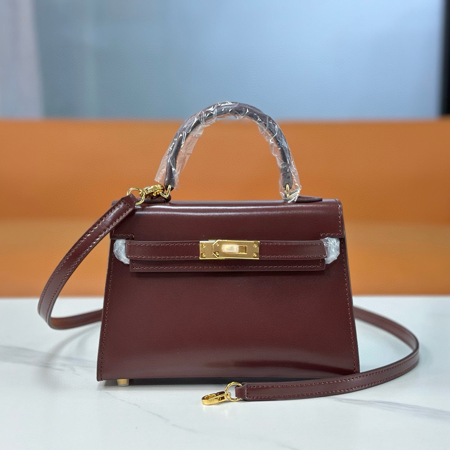 Bag Kelly Bordeaux 19/22/25cm