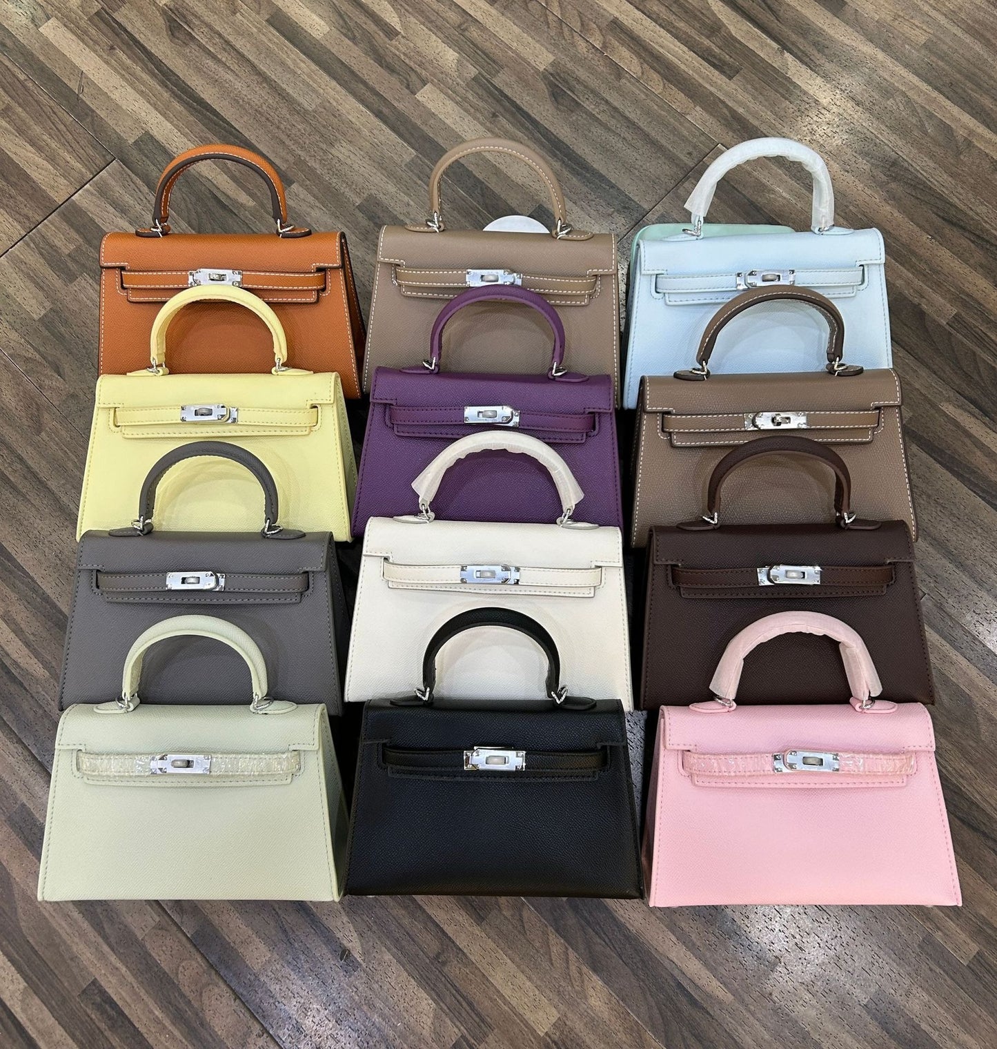 FORPEXIAL Women Mini Leather Satchel Bags Shoulder Purses Top Handle Handbags Ladies Designer Purses