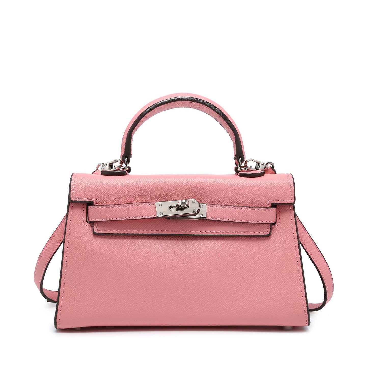 FORPEXIAL Women Mini Leather Satchel Bags Shoulder Purses Top Handle Handbags Ladies Designer Purses