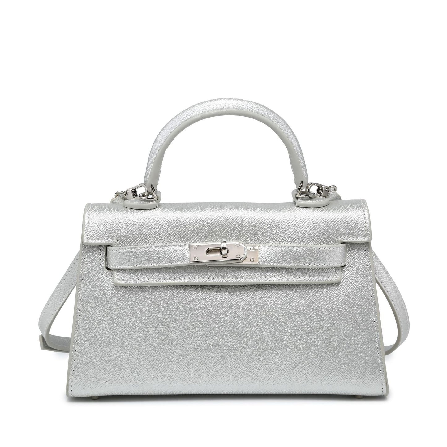 FORPEXIAL Women Mini Leather Satchel Bags Shoulder Purses Top Handle Handbags Ladies Designer Purses