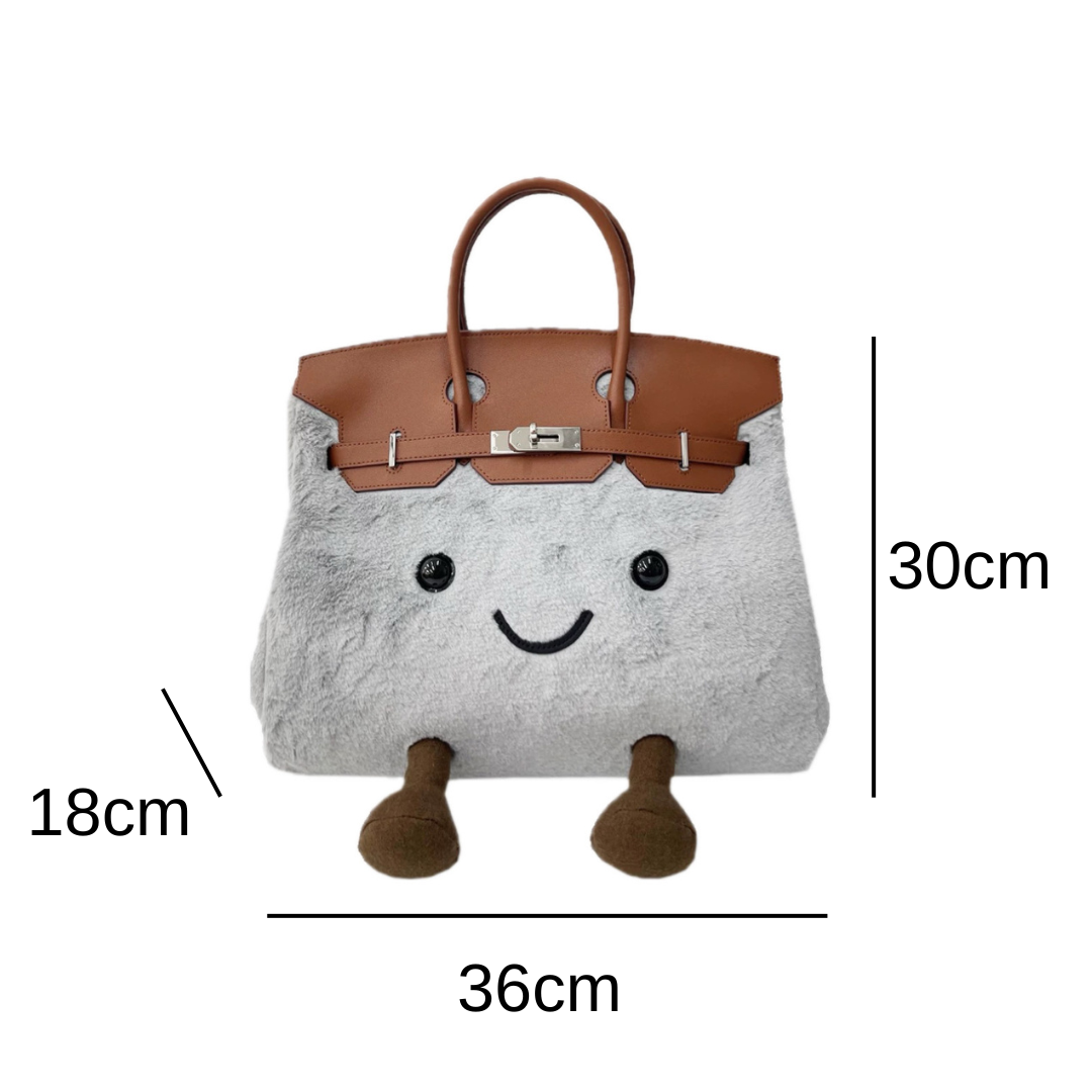 Classic Grey Fluff BK Bag
