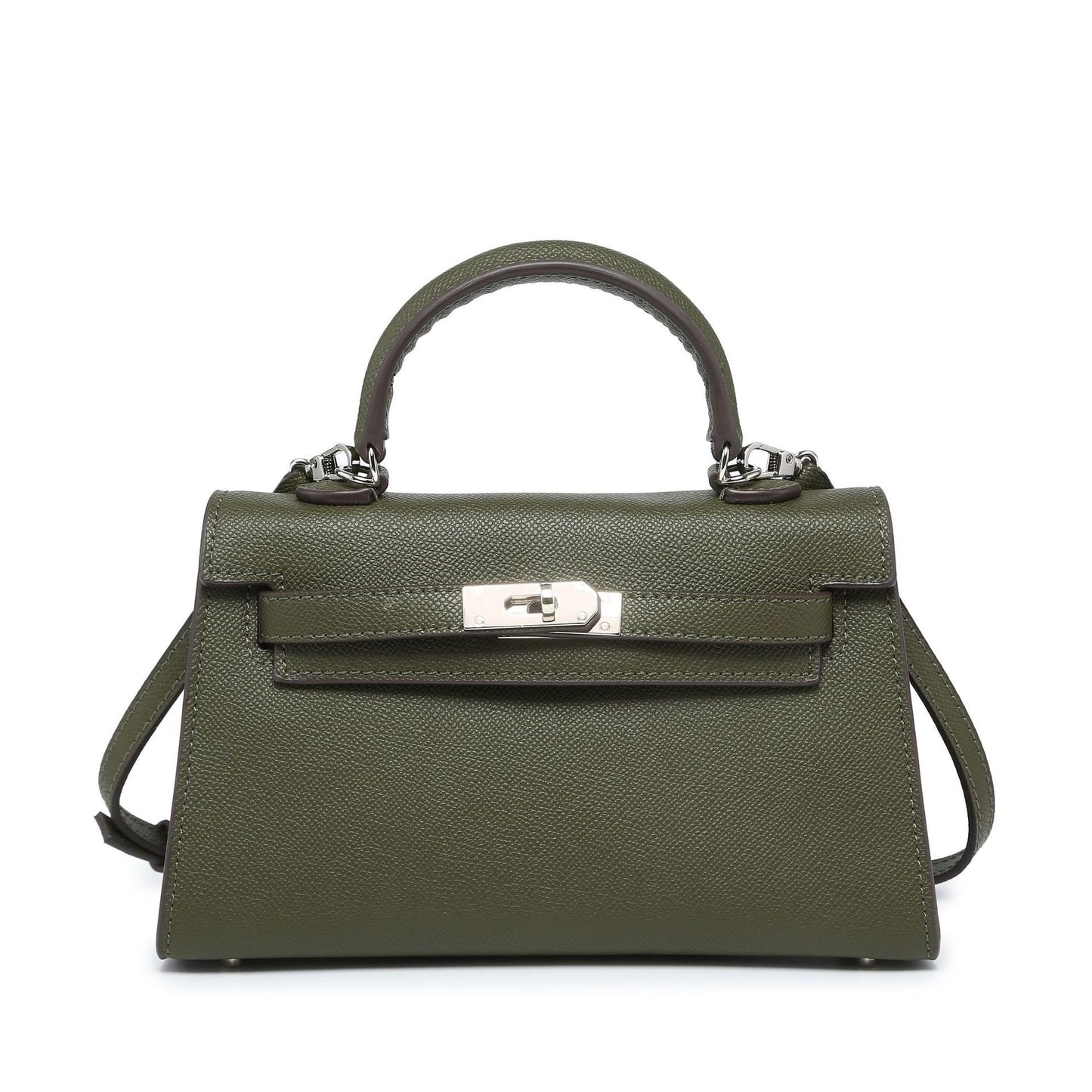FORPEXIAL Women Mini Leather Satchel Bags Shoulder Purses Top Handle Handbags Ladies Designer Purses