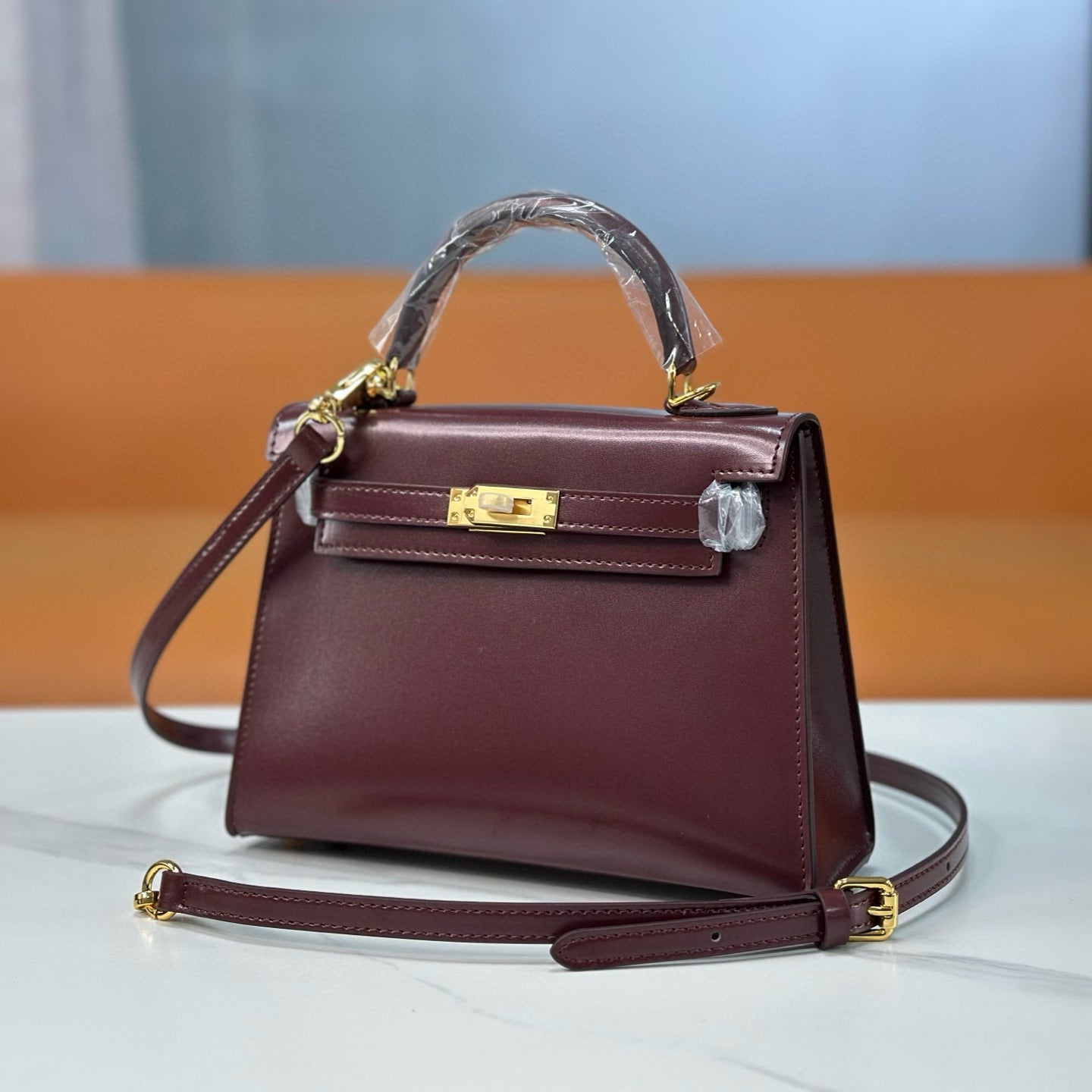 Bag Kelly Bordeaux 19/22/25cm