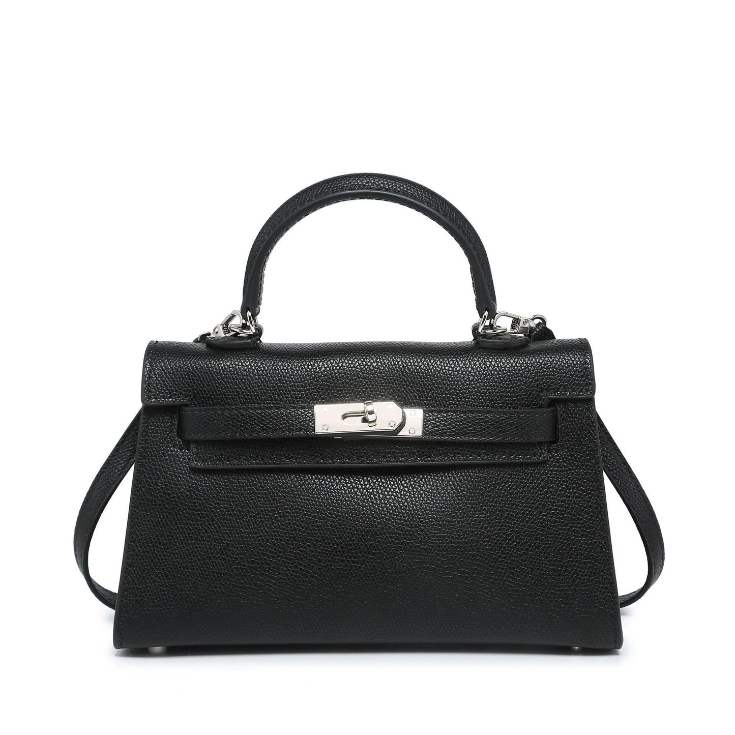 FORPEXIAL Women Mini Leather Satchel Bags Shoulder Purses Top Handle Handbags Ladies Designer Purses