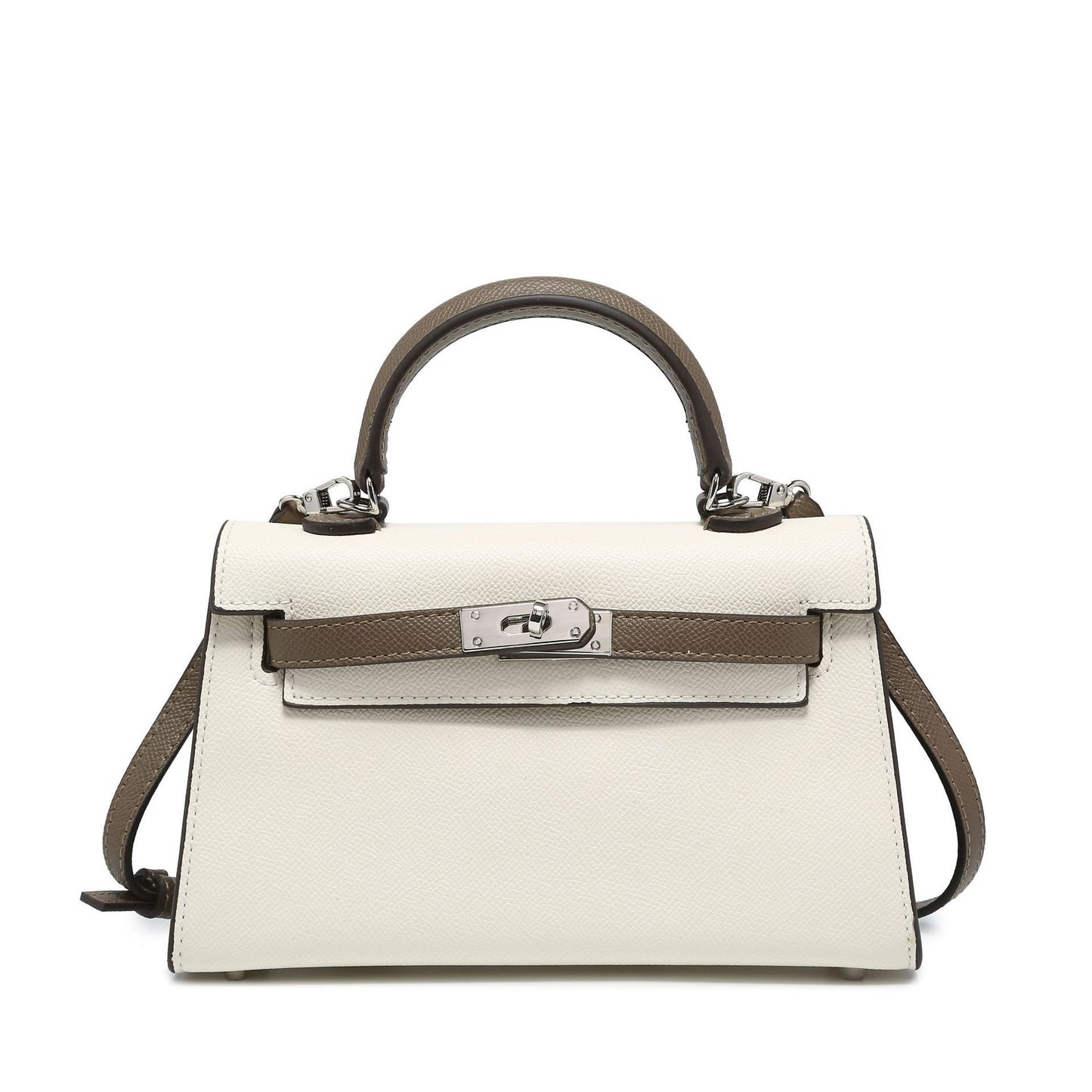 FORPEXIAL Women Mini Leather Satchel Bags Shoulder Purses Top Handle Handbags Ladies Designer Purses