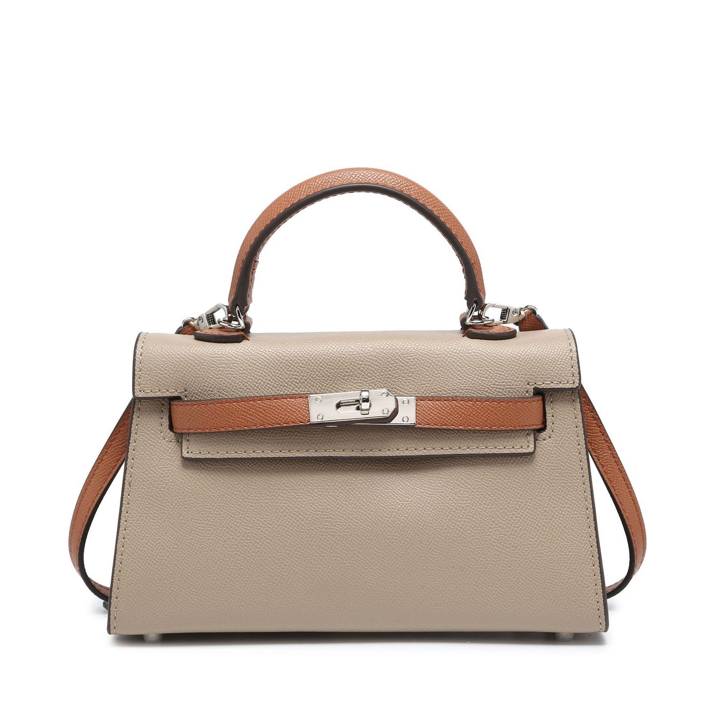 FORPEXIAL Women Mini Leather Satchel Bags Shoulder Purses Top Handle Handbags Ladies Designer Purses