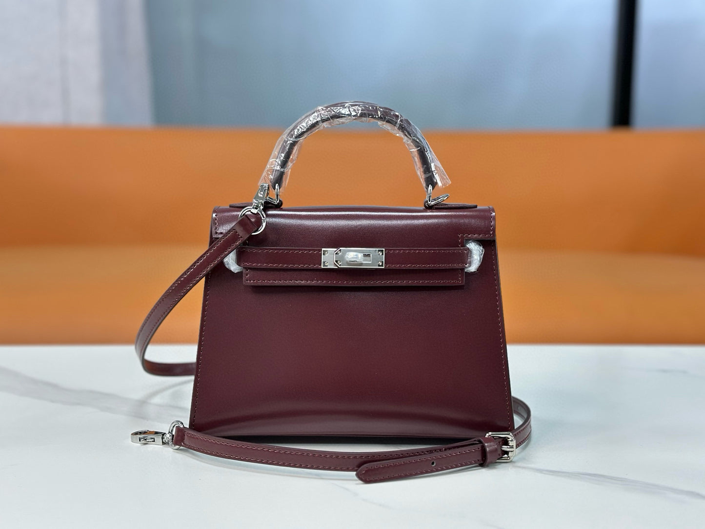 Bag Kelly Bordeaux 19/22/25cm