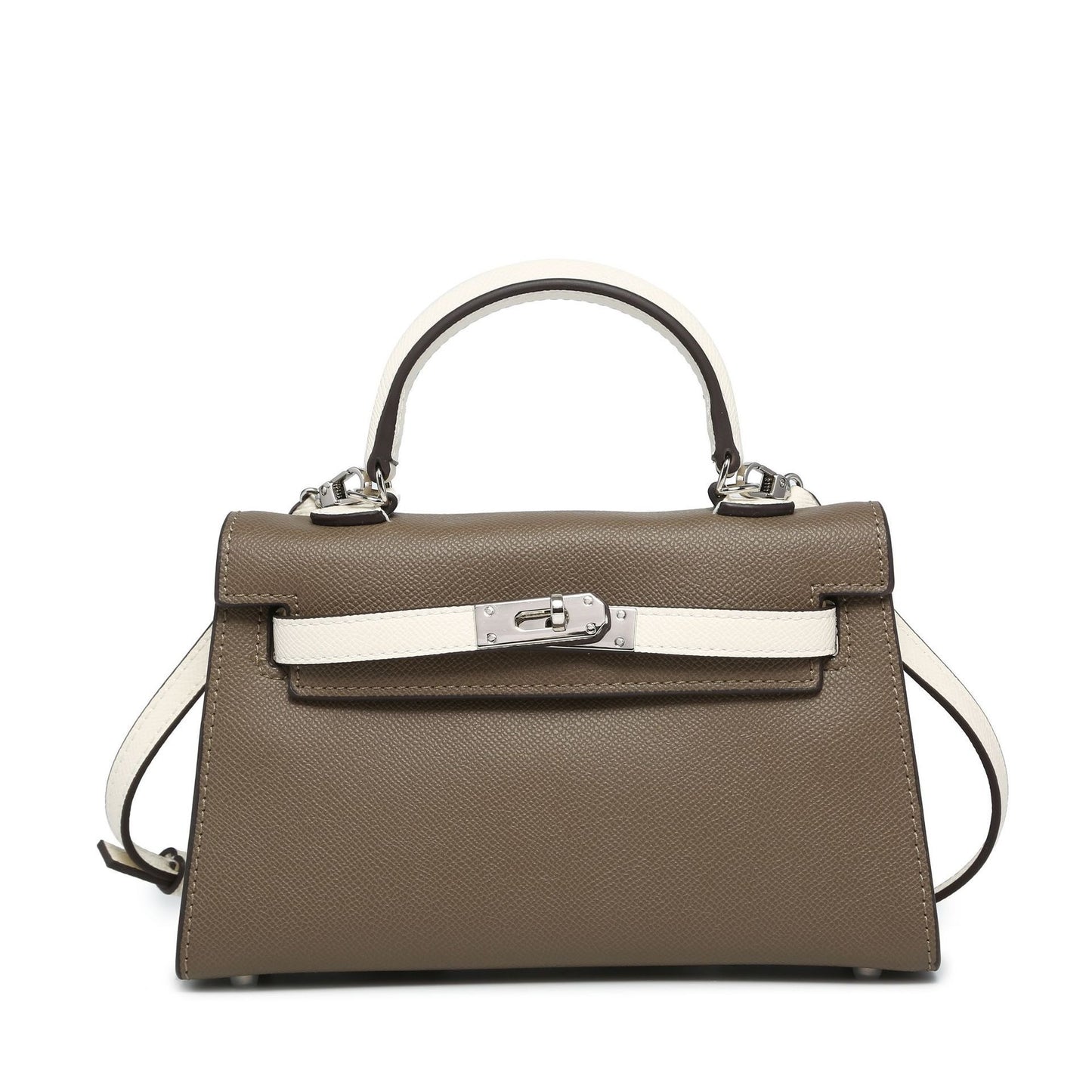FORPEXIAL Women Mini Leather Satchel Bags Shoulder Purses Top Handle Handbags Ladies Designer Purses