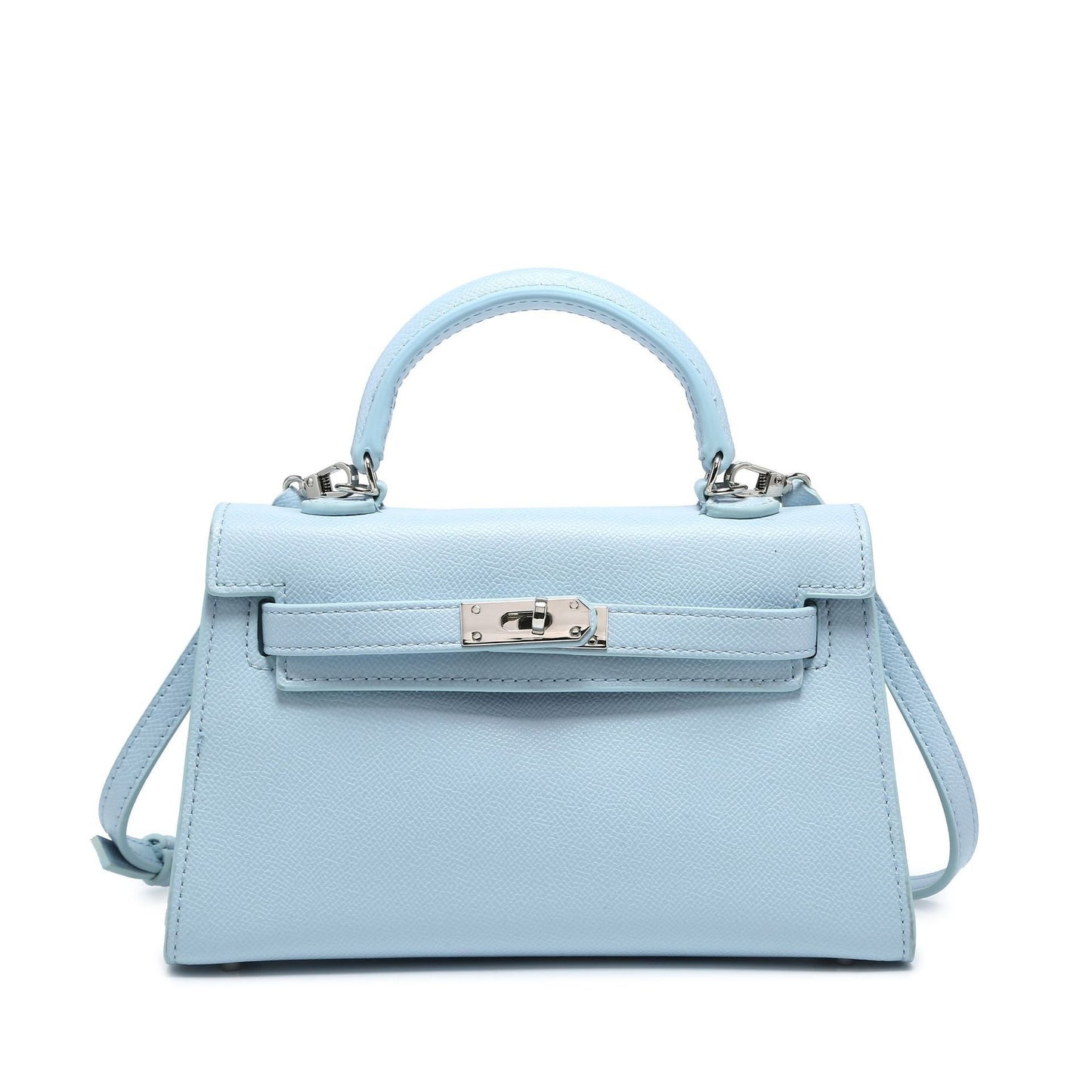FORPEXIAL Women Mini Leather Satchel Bags Shoulder Purses Top Handle Handbags Ladies Designer Purses