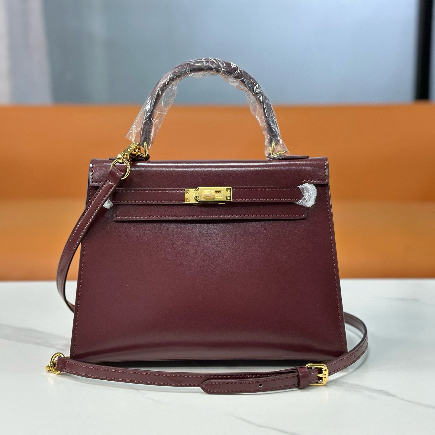 Bag Kelly Bordeaux 19/22/25cm
