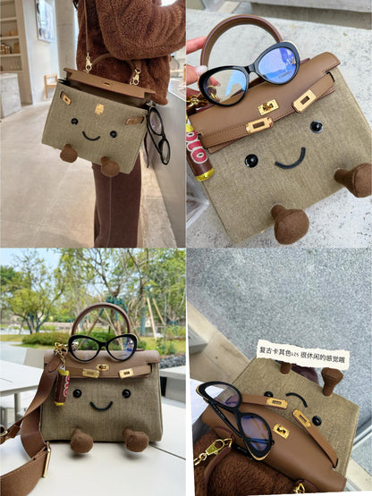 Ready Stock Classic Biscuit Fluff Clarette Bag