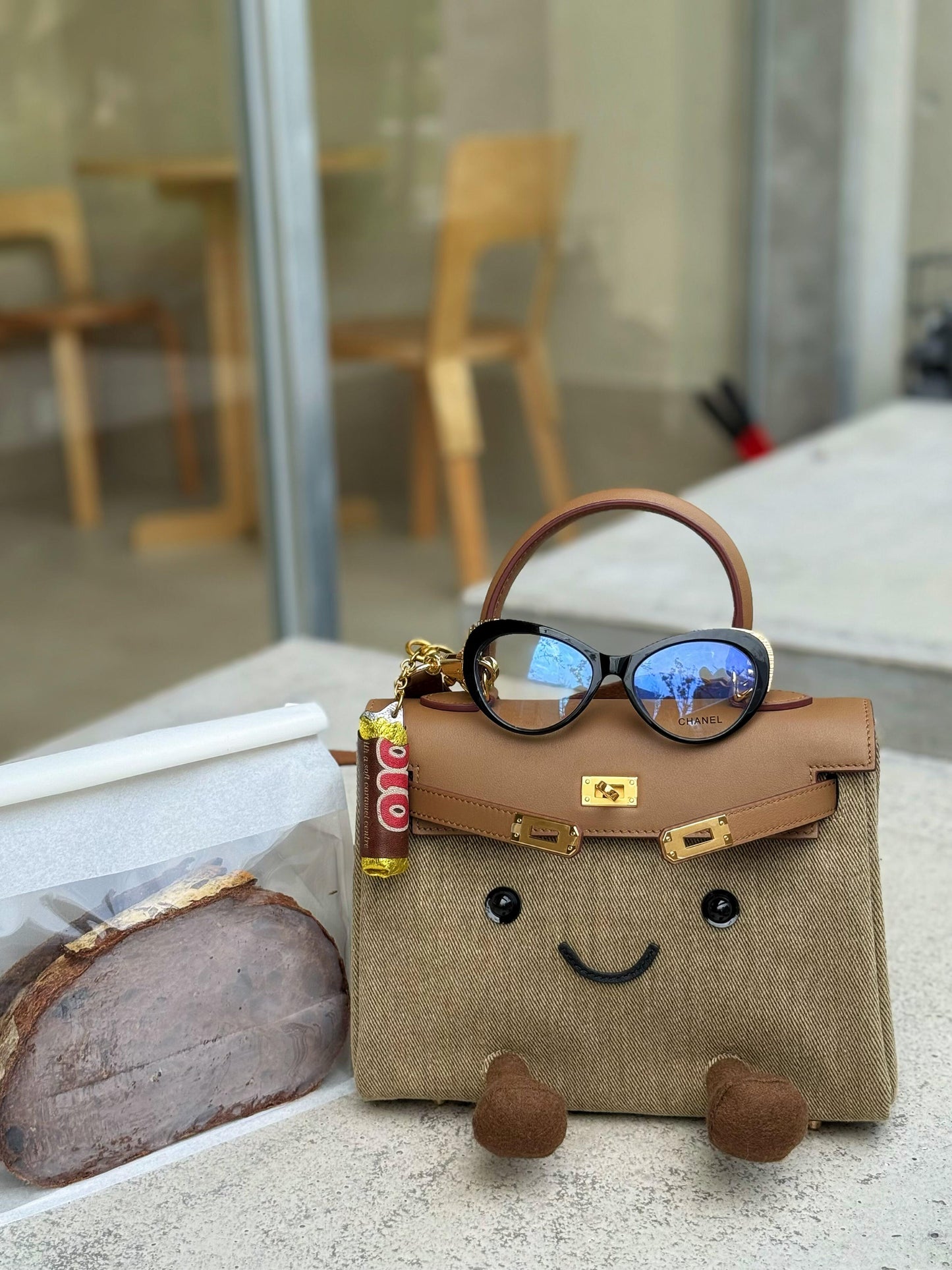 Ready Stock Classic Biscuit Fluff Clarette Bag