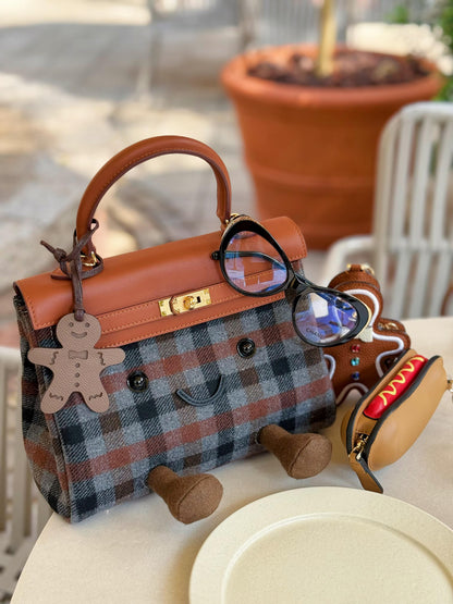 Classic Slate Fluff Clarette Bag