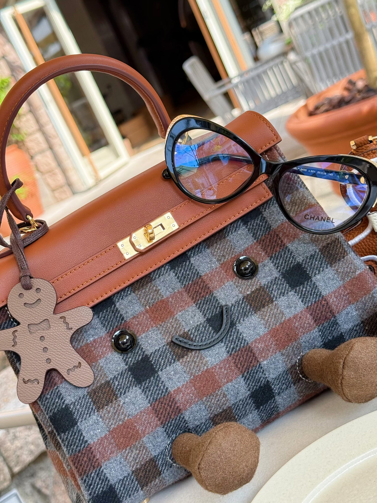 Classic Slate Fluff Clarette Bag