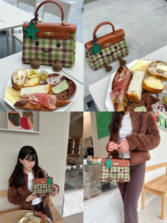 Classic Olive Grove Fluff Clarette Bag