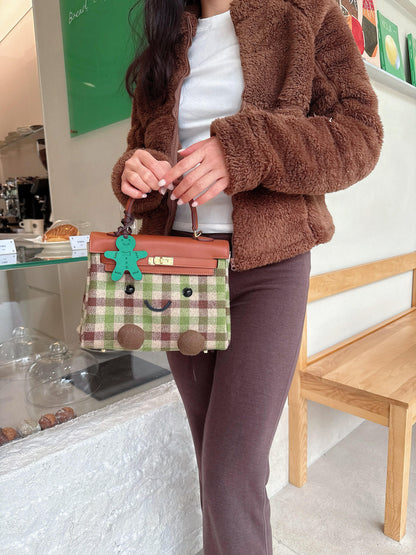 Classic Olive Grove Fluff Clarette Bag