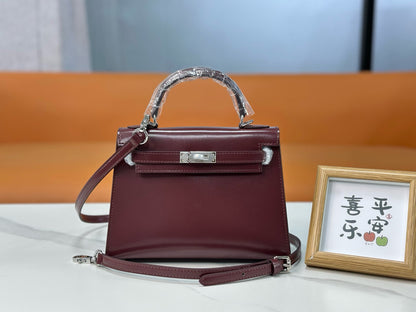 Bag Kelly Bordeaux 19/22/25cm