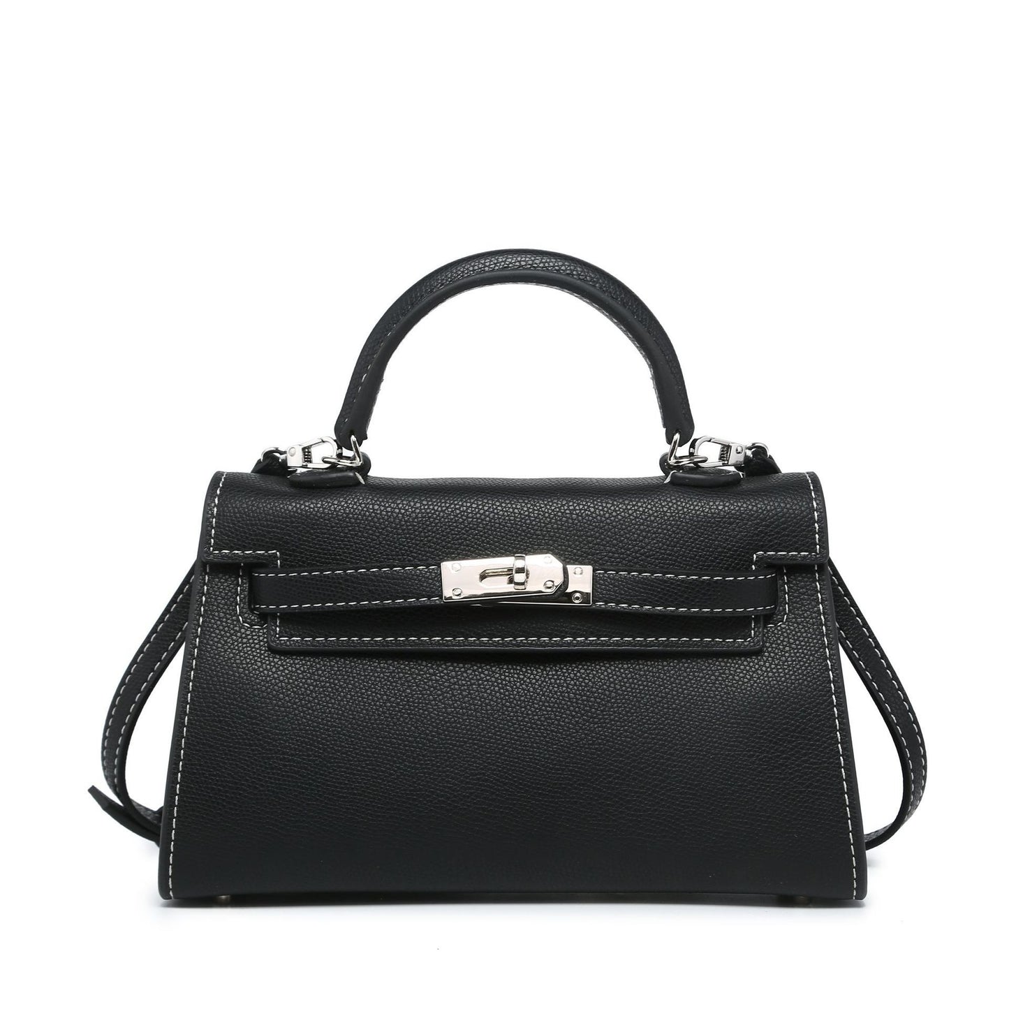 FORPEXIAL Women Mini Leather Satchel Bags Shoulder Purses Top Handle Handbags Ladies Designer Purses