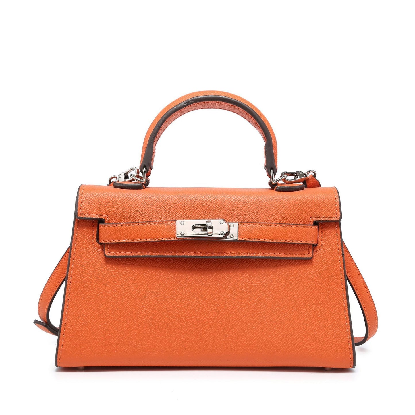 FORPEXIAL Women Mini Leather Satchel Bags Shoulder Purses Top Handle Handbags Ladies Designer Purses
