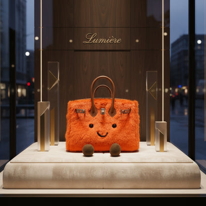 Classic Orange Handbag