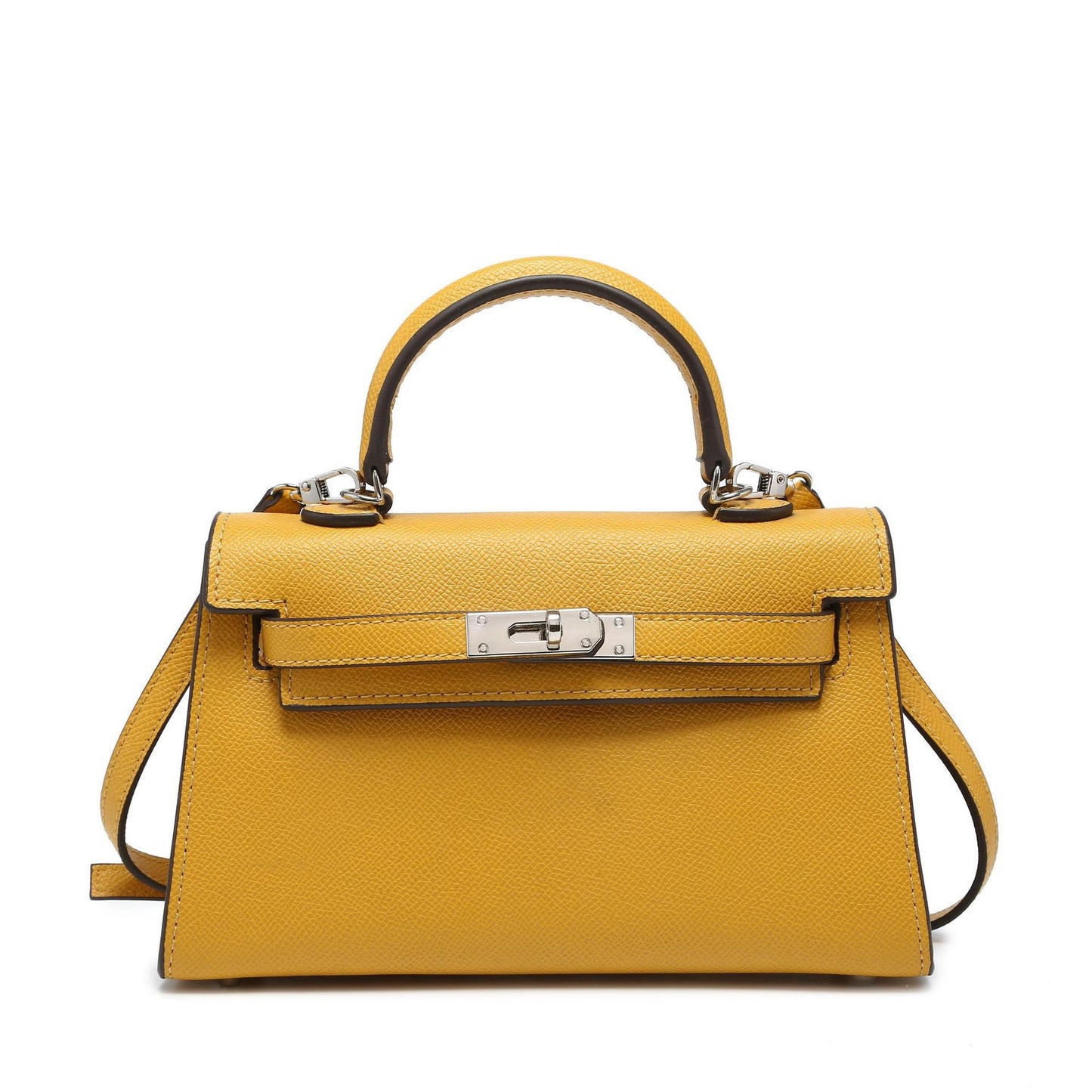 FORPEXIAL Women Mini Leather Satchel Bags Shoulder Purses Top Handle Handbags Ladies Designer Purses