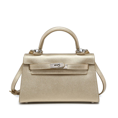 FORPEXIAL Women Mini Leather Satchel Bags Shoulder Purses Top Handle Handbags Ladies Designer Purses
