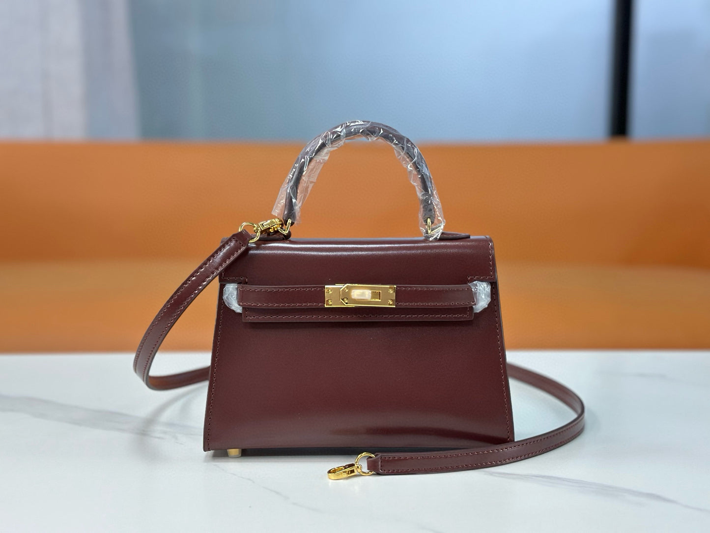 Bag Kelly Bordeaux 19/22/25cm