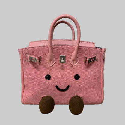 Classic Denim Pink Fluff BK Bag
