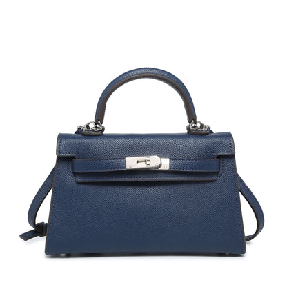 FORPEXIAL Women Mini Leather Satchel Bags Shoulder Purses Top Handle Handbags Ladies Designer Purses