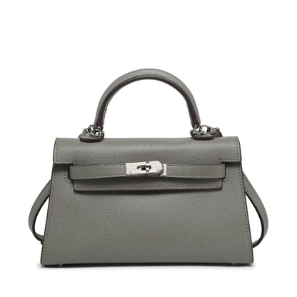 FORPEXIAL Women Mini Leather Satchel Bags Shoulder Purses Top Handle Handbags Ladies Designer Purses