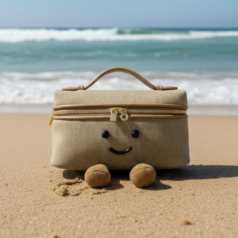 The "Jellykin" Desert-Washed Denim Vanity Crossbody