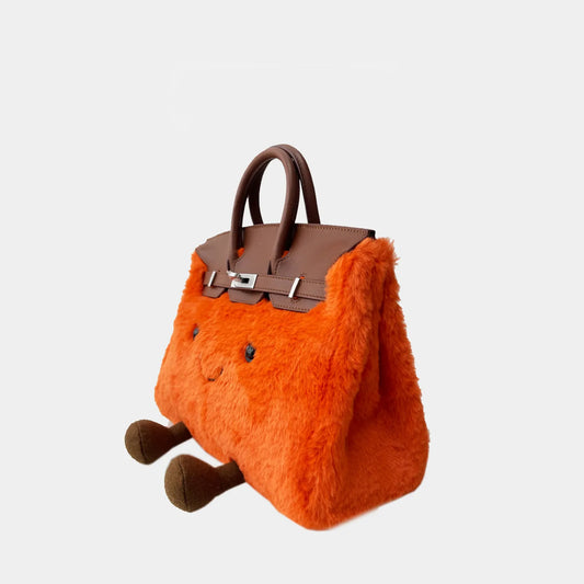 Classic Orange Handbag