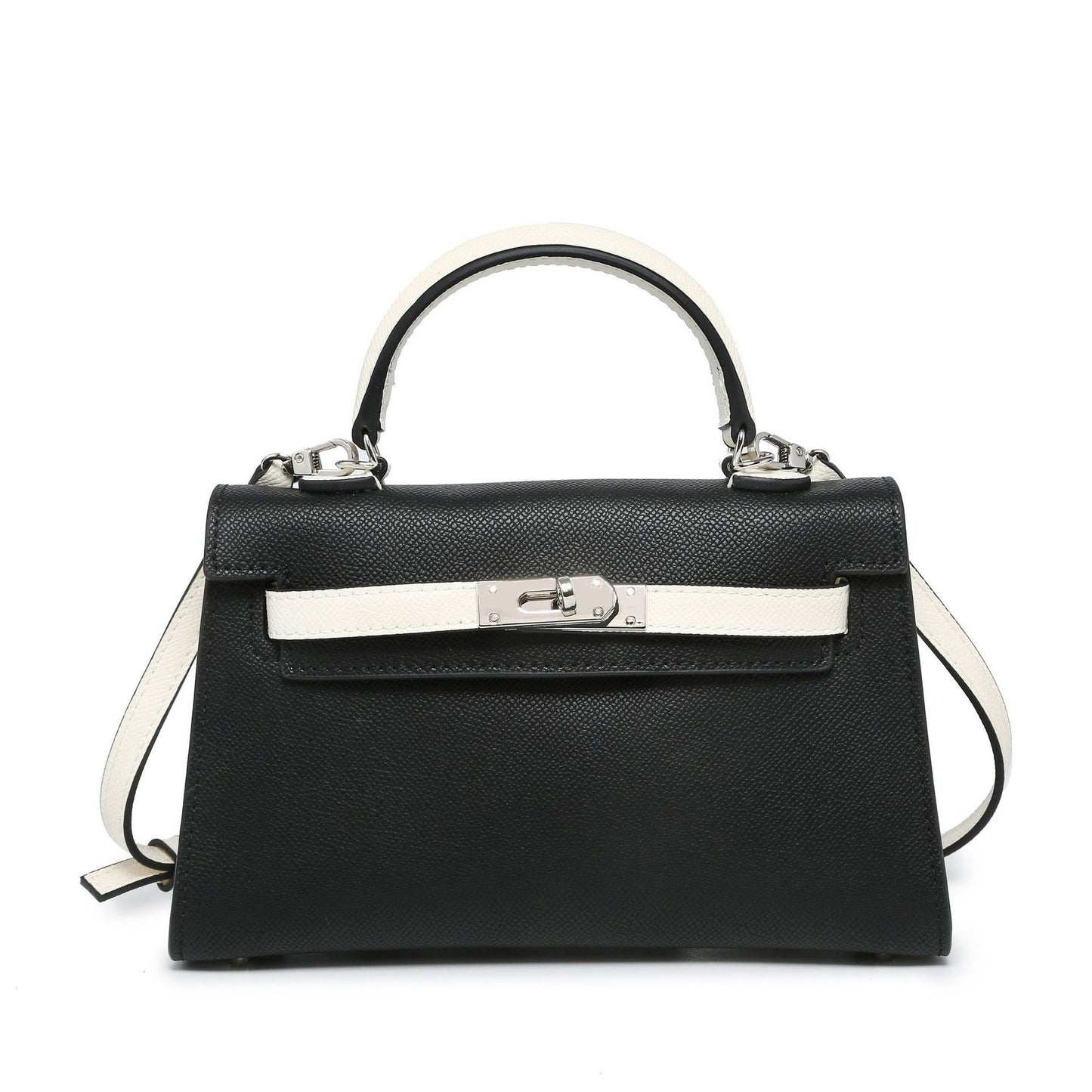 FORPEXIAL Women Mini Leather Satchel Bags Shoulder Purses Top Handle Handbags Ladies Designer Purses