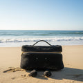 "Noir Cozy" Luxury Sherpa Camera Bag & Travel Vanity Case