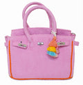 Seaside Terrycloth Tote - BUBBLEGUM