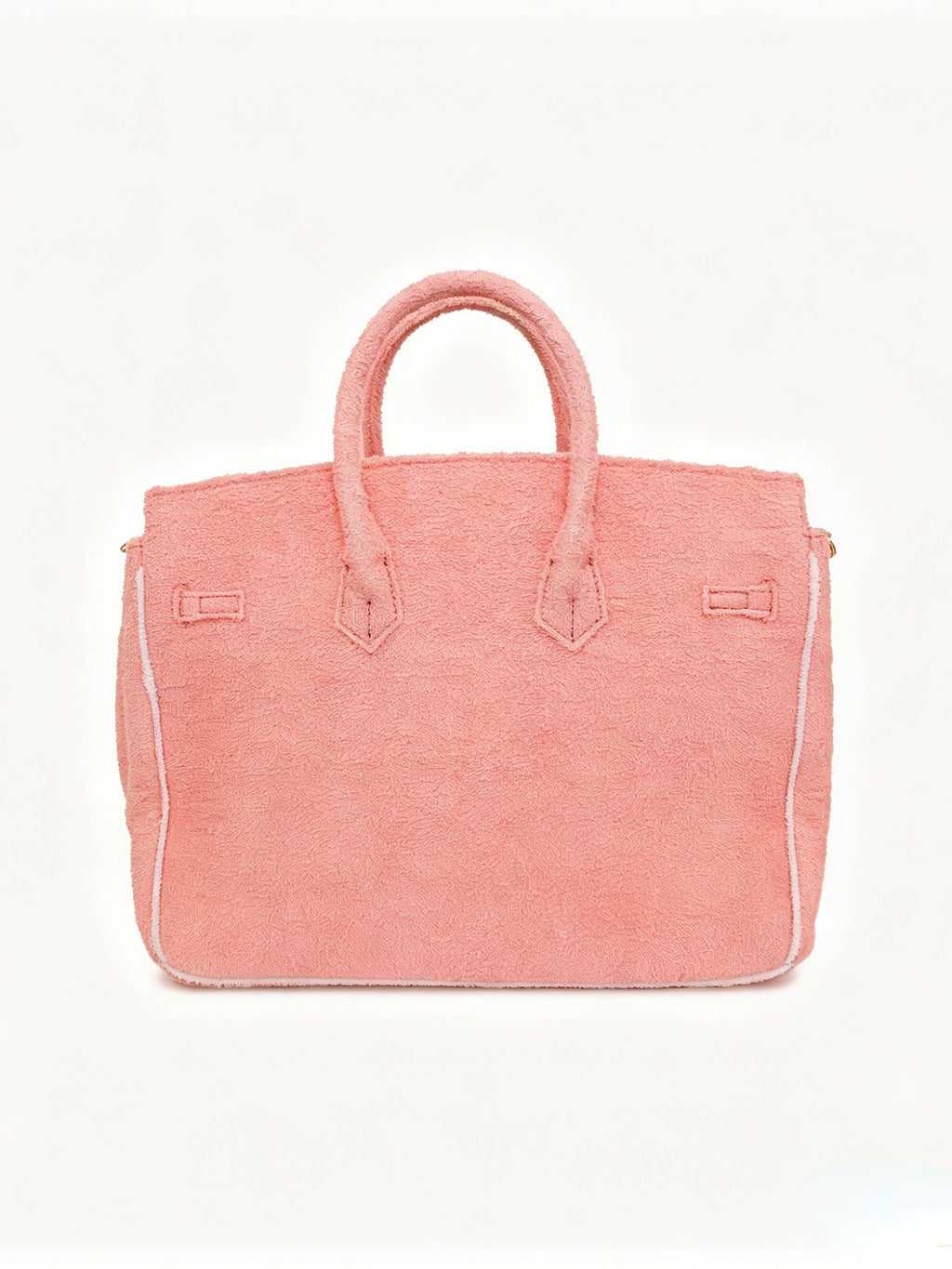 Seaside Terrycloth Tote - CORAL