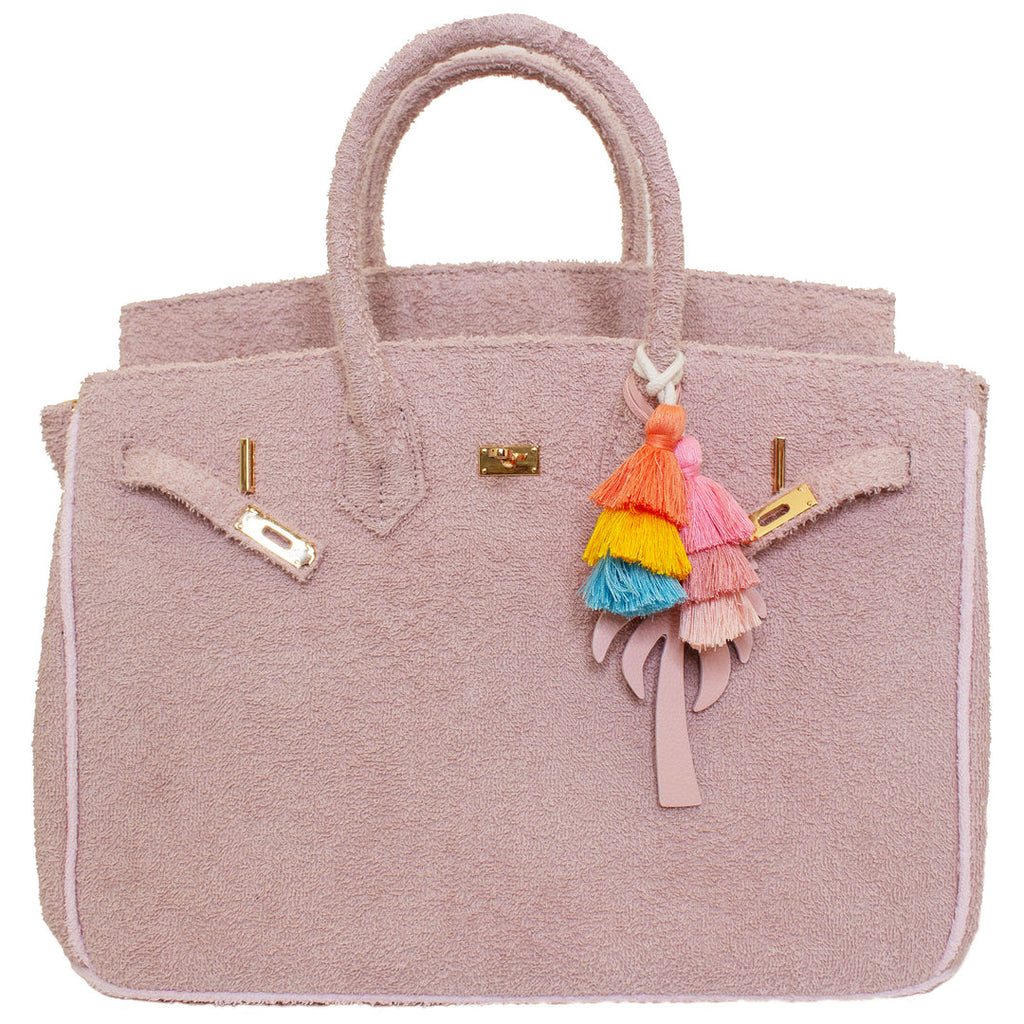 Seaside Terrycloth Tote - DUSTYROSE