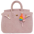 Seaside Terrycloth Tote - DUSTYROSE