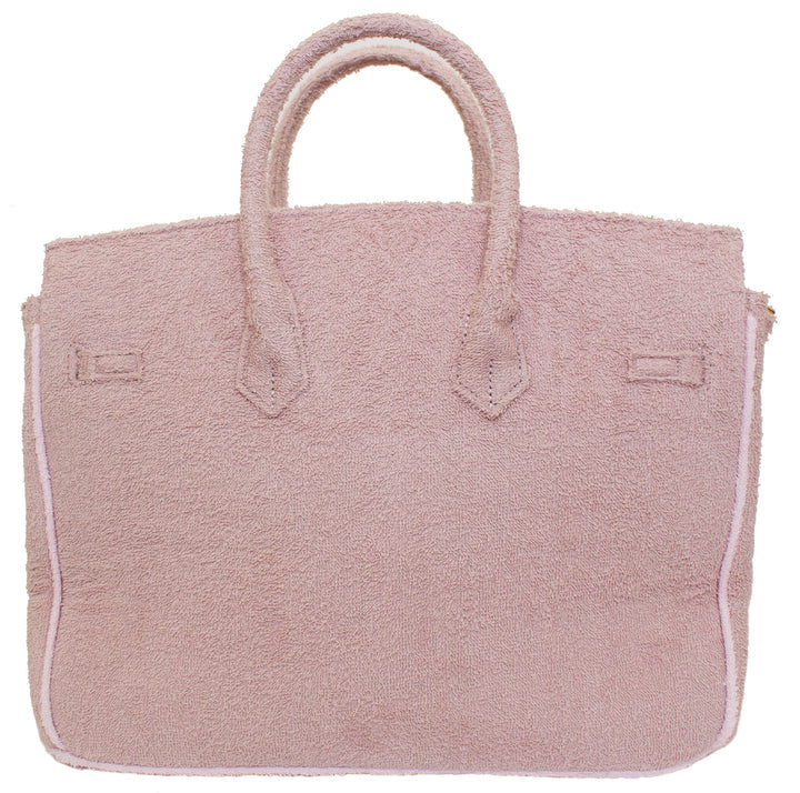 Seaside Terrycloth Tote - DUSTYROSE