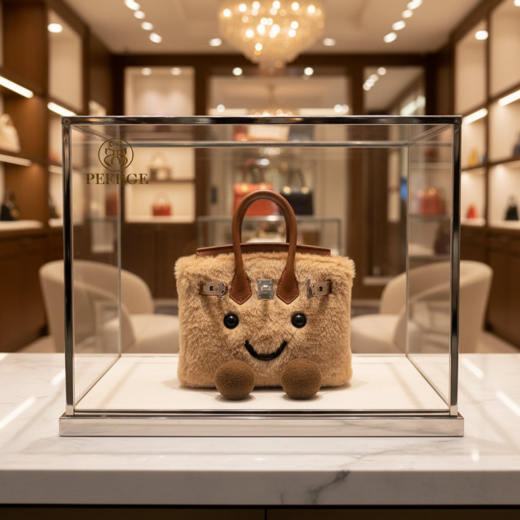 Fluffy Meadow Teddy Fur Tote