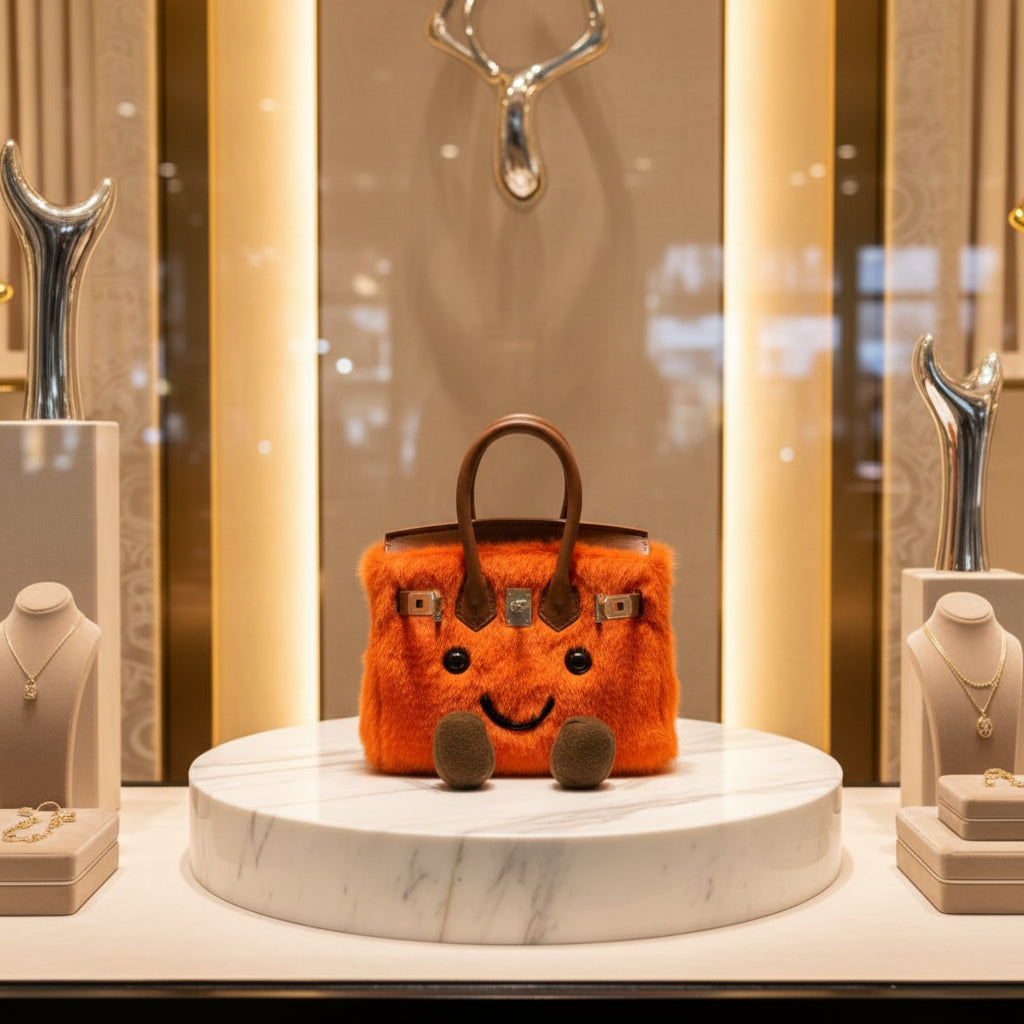 Classic Orange Handbag