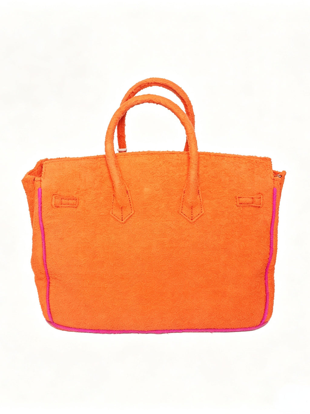 Seaside Terrycloth Tote - ORANGE PEEL