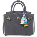 Seaside Terrycloth Tote - SLATEGREY