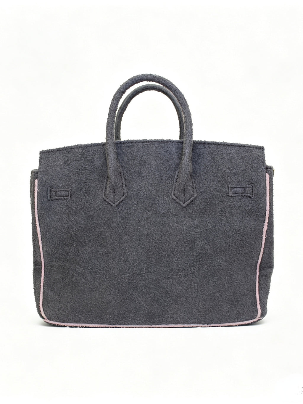 Seaside Terrycloth Tote - SLATEGREY
