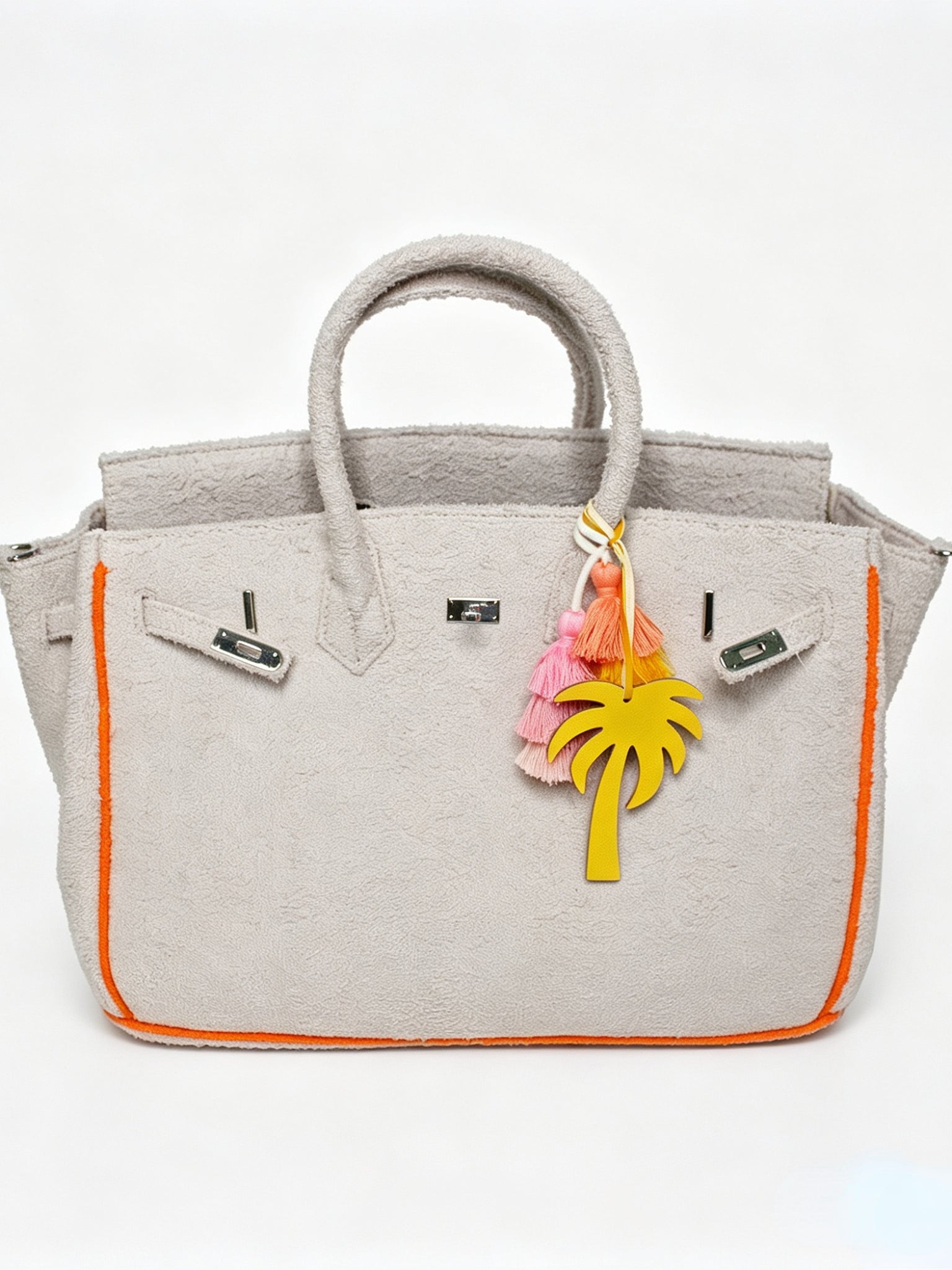 Seaside Terrycloth Tote - TAN