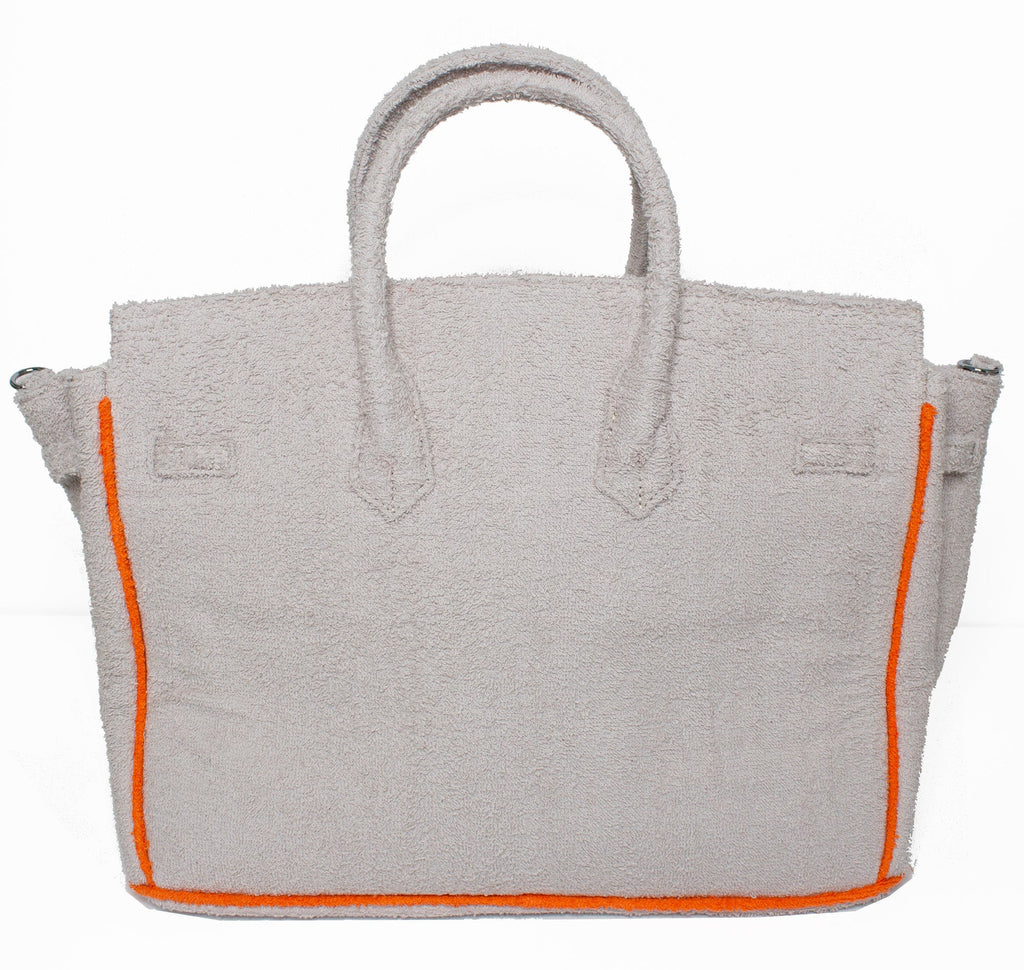 Seaside Terrycloth Tote - TAN