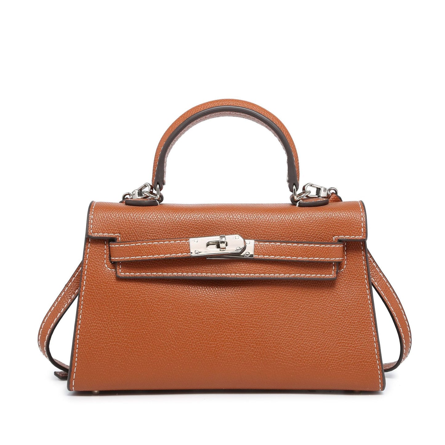 FORPEXIAL Women Mini Leather Satchel Bags Shoulder Purses Top Handle Handbags Ladies Designer Purses