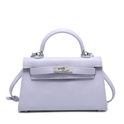 FORPEXIAL Women Mini Leather Satchel Bags Shoulder Purses Top Handle Handbags Ladies Designer Purses